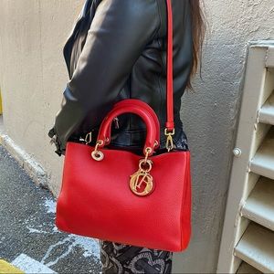 SALE! DIOR MEDIUM CALFSKIN DIORISSIMO BAG